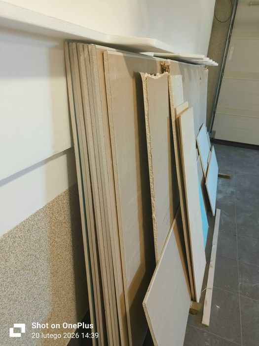 Płytki ceramiczne, system samop., płyty GK,inne