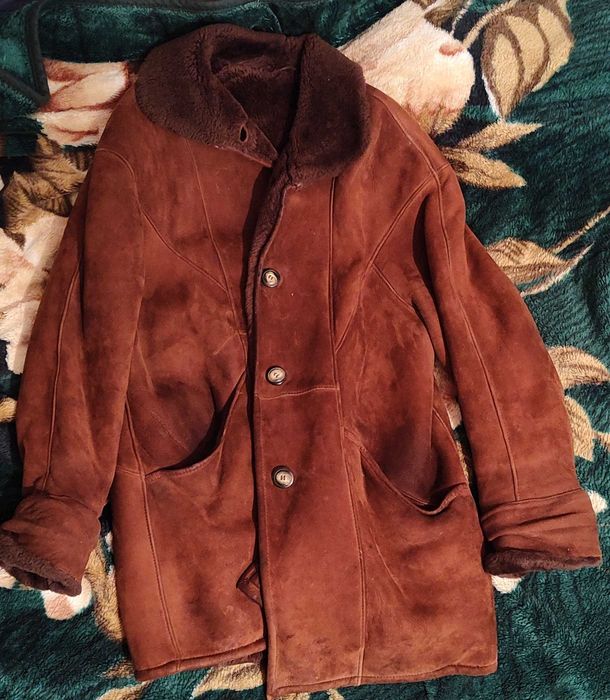 Шкіряна жіноча дублянка Leather Palace 38 розмір