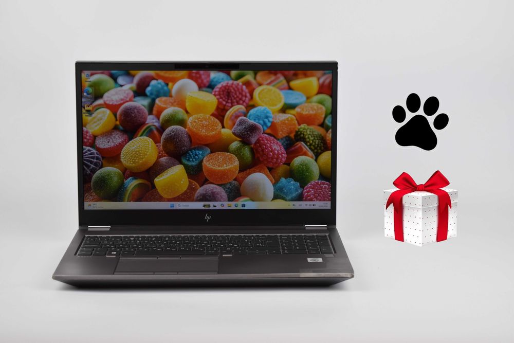 HP ZBook Fury 15 G7 T2000 Max-Q i7-10850H 16 гб ssd 512 гб Ноутбук