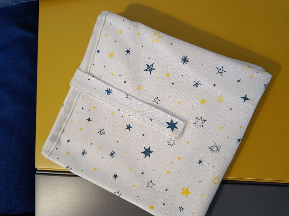 Cabaz de Bebé, Babetes, muda fraldas, bolsa transporte e cobertores