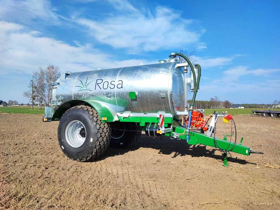 Wóz asenizacyjny ROSA 8/R1, 8000 litrów - beczkowóz, beczka
