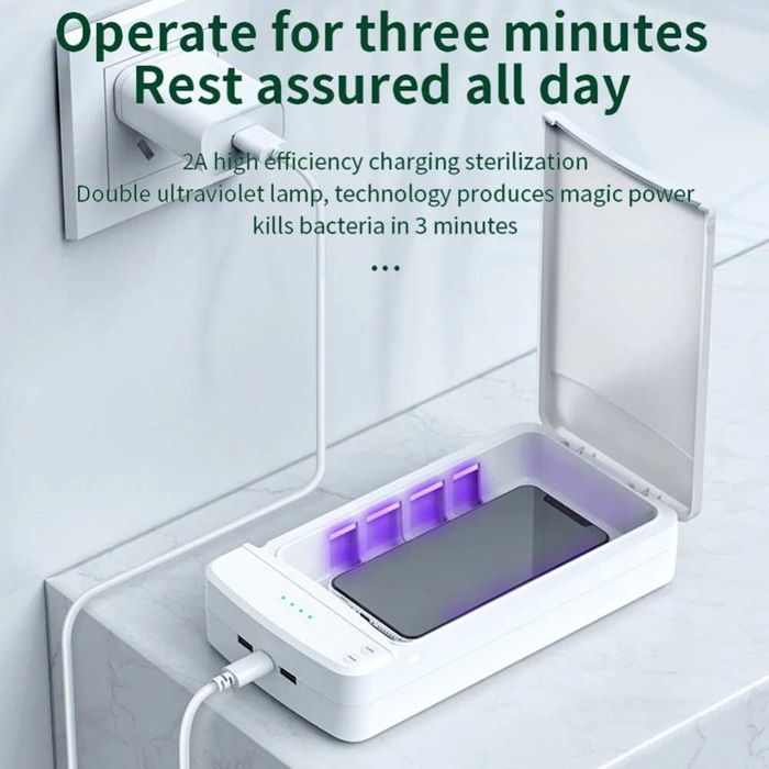 Бытовой ультрафилетовый УФ стерилизатор для инструмента маникюра