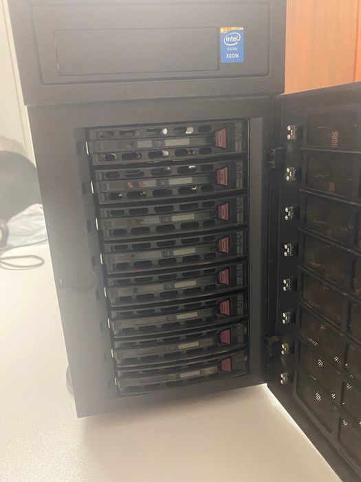 Serwer SUPERMICRO Chassis Black