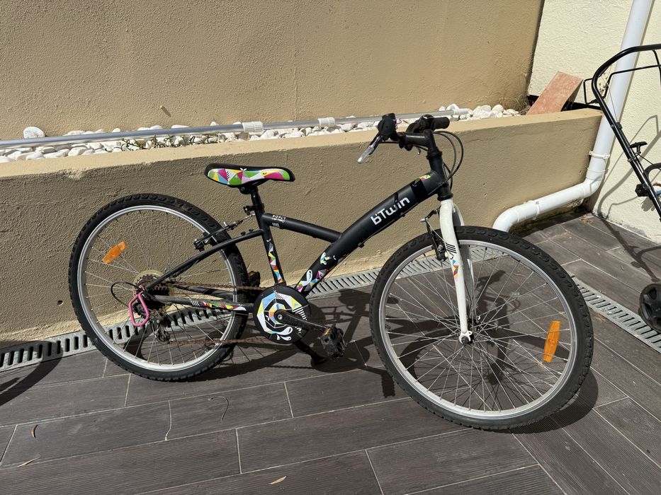 Bicicleta b’Twin ( juvenil )  ate 14 anos de idade