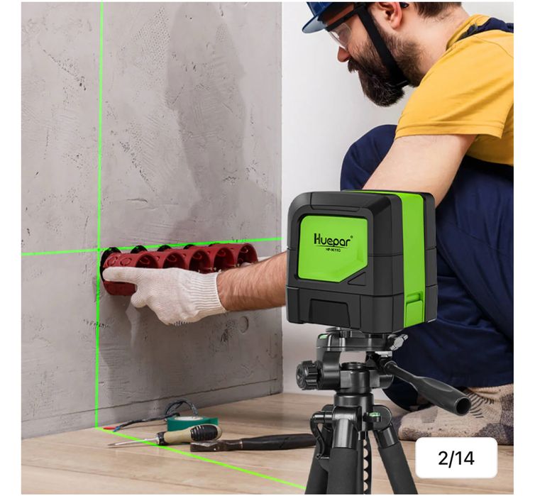 Poziomica laserowa Huepar 9011G