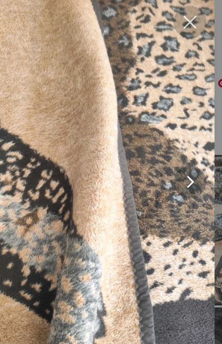Cobertores felpudo leopardo