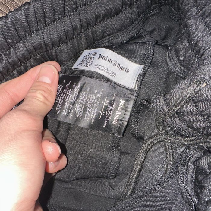 palm angels black pants