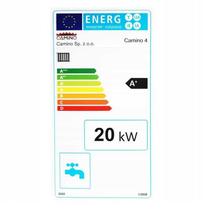 Kocioł żeliwny camino 20 kw piec na pelet palniki kipi samoczyszczący