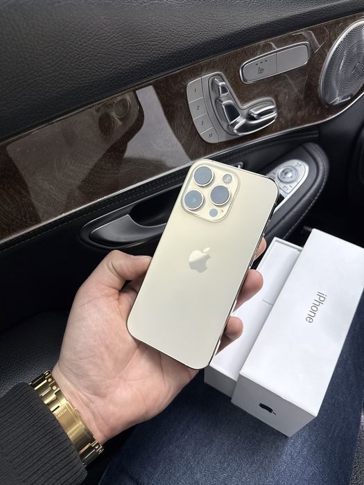 Iphone 14 pro MAX 128 ідеал gold