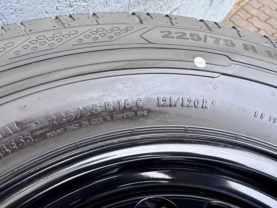 Koła Mercedes Sprinter 907 910 .225/75R16C Nowe Letnie + Czujniki TPMS