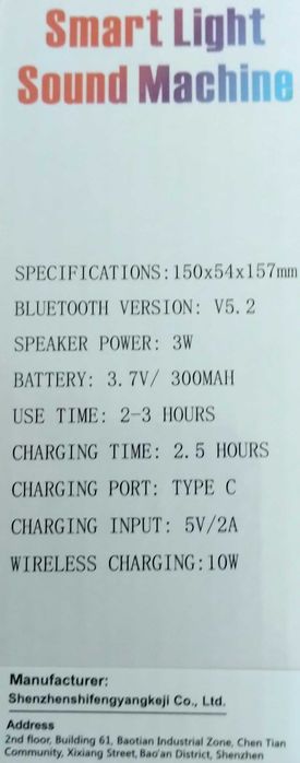 Relógio Candeeiro Carregador Wireless Despertador