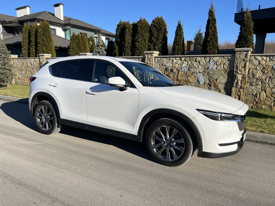 Mazda cx-5 diesel signature 2019 коричневий салон найвища комплектація