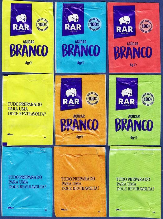 Pacotes de Açúcar - RAR 2025. Série 100%