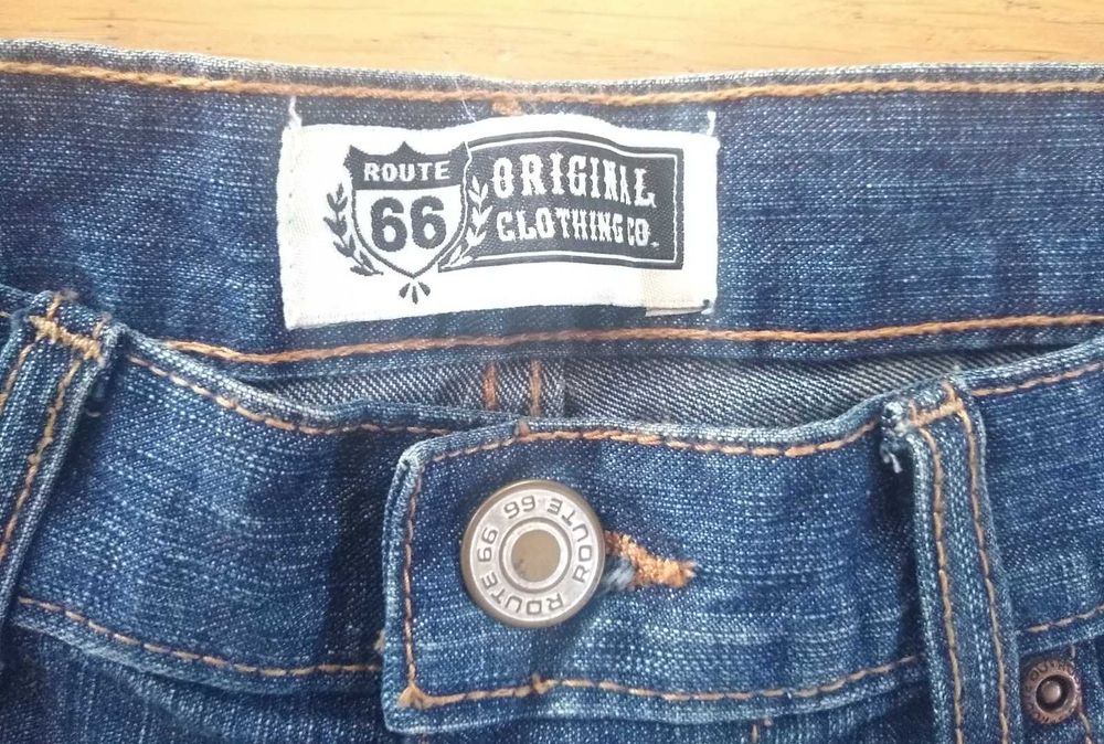 Krótkie spodenki jeansowe  Route 66  rozmiar 32