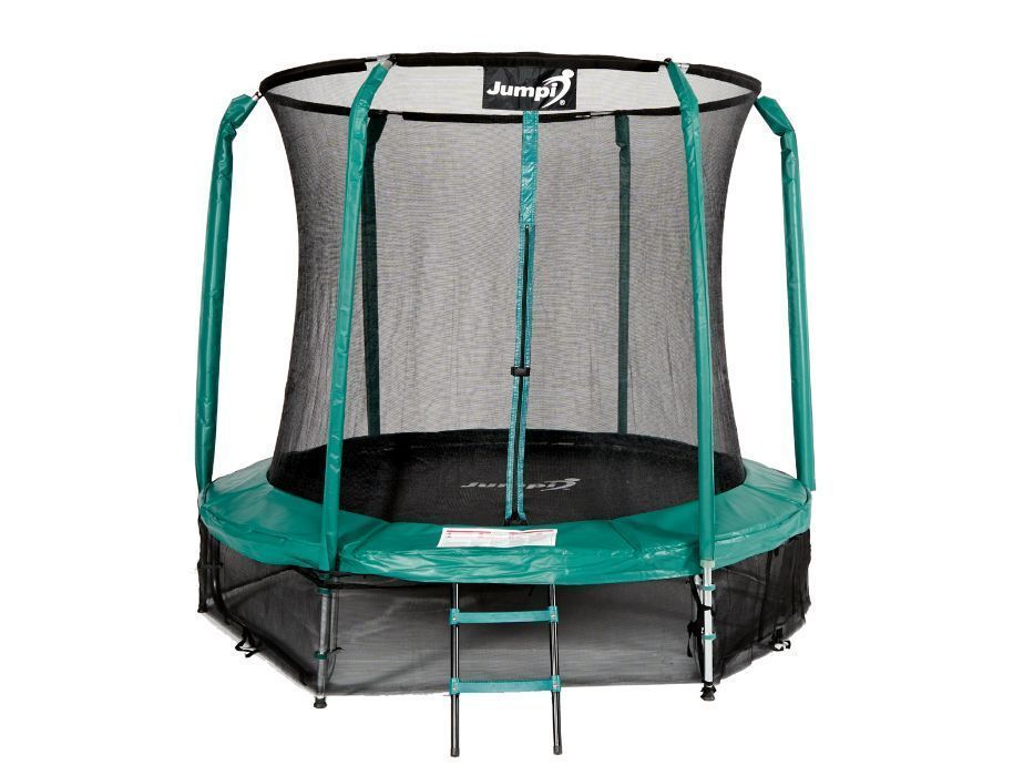 Trampolina Ogrodowa 244 cm / 8 FT Maxy Comfort Zielona