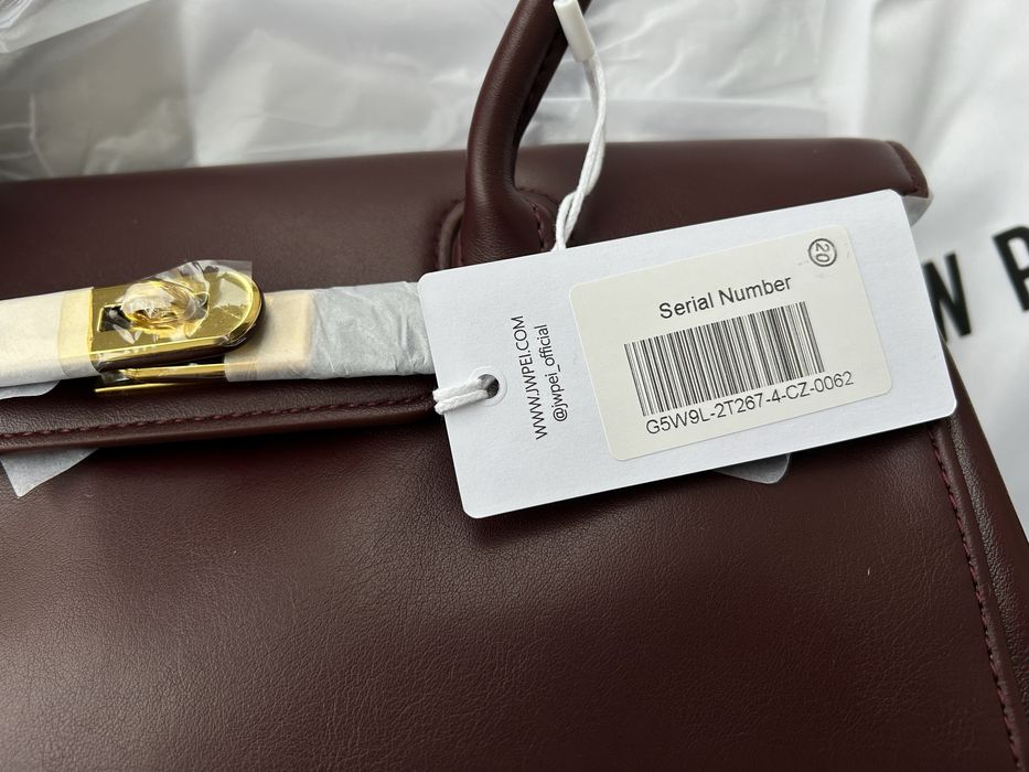 JW PEI Yara коричнева, бургунді