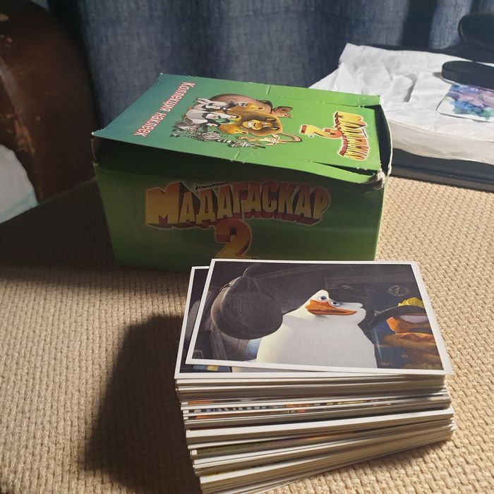 Наклейки Мадагаскар 2, panini