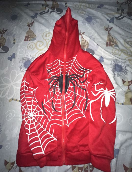 Червоне зіп-худі Людина-павук