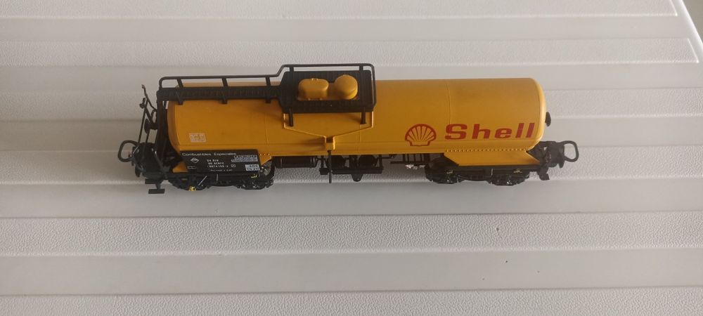 Vagão Tank Cisterna SHELL - Electrotren HO