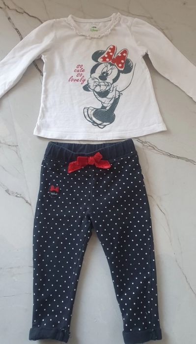 Komplet bluzka spodnie