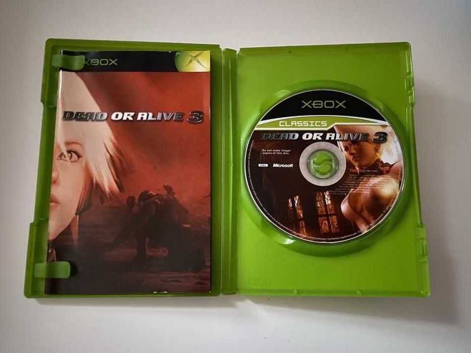Dead or Alive 3 - Microsoft Xbox - CIB Completo