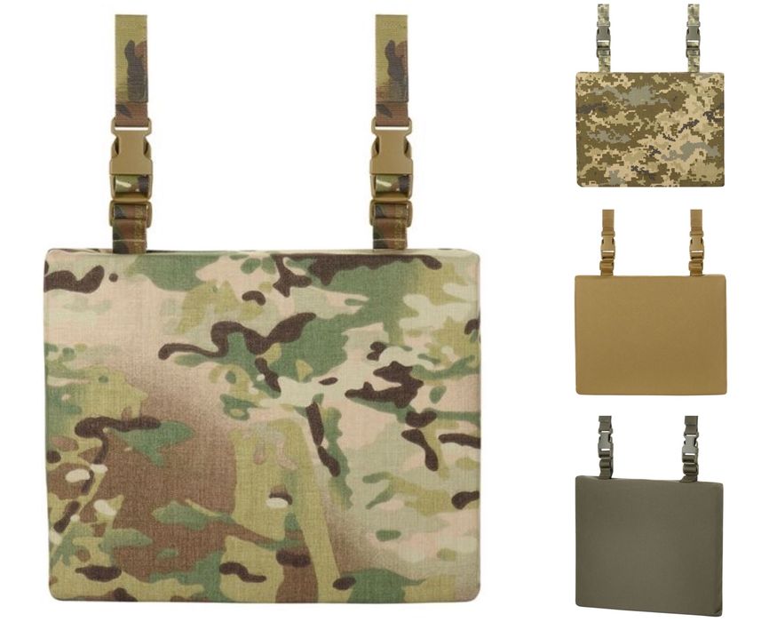 Каримат для сидіння мультикам військовий піксель койот каремат сидения