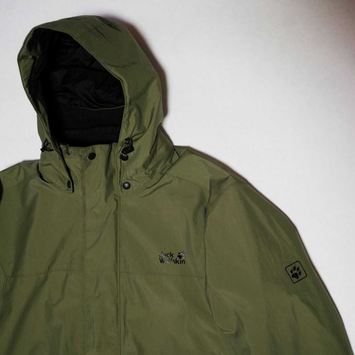 Куртка Jack Wolfskin Texapore 3 in1 оригінал ХЛ мембрана +фліс підклад