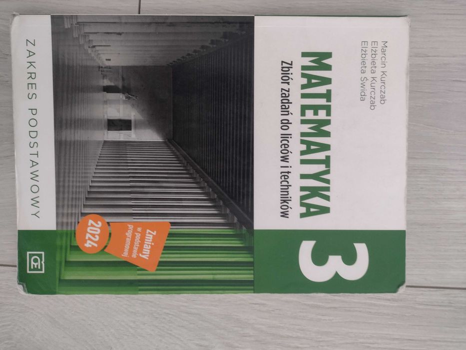 Matematyka 3 zbiór zadań 2024
