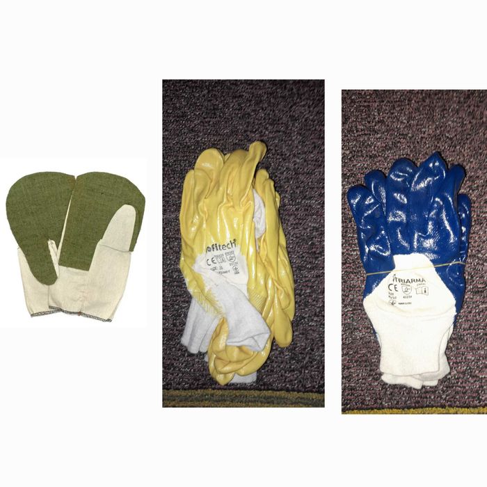 Перчатки робочі, ціна на фото.