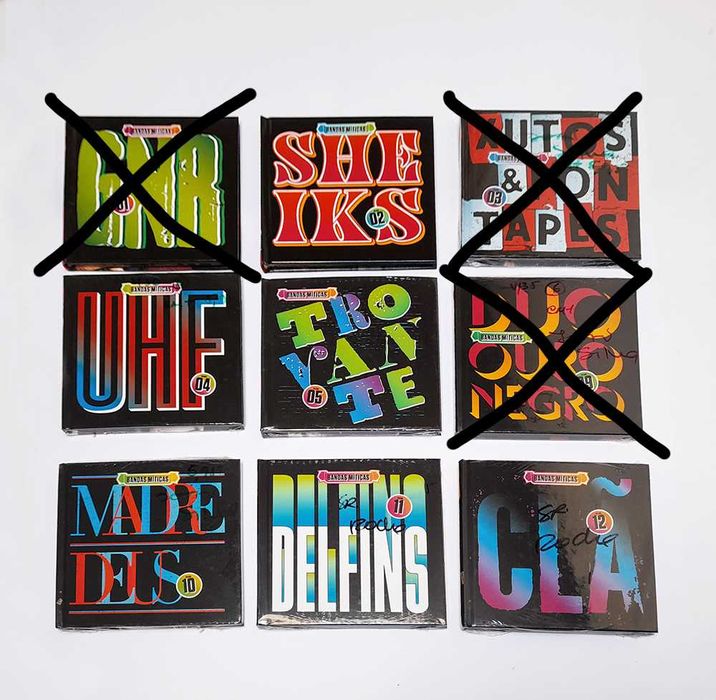 Coleção CD’s Novos Bandas Míticas Portuguesas
