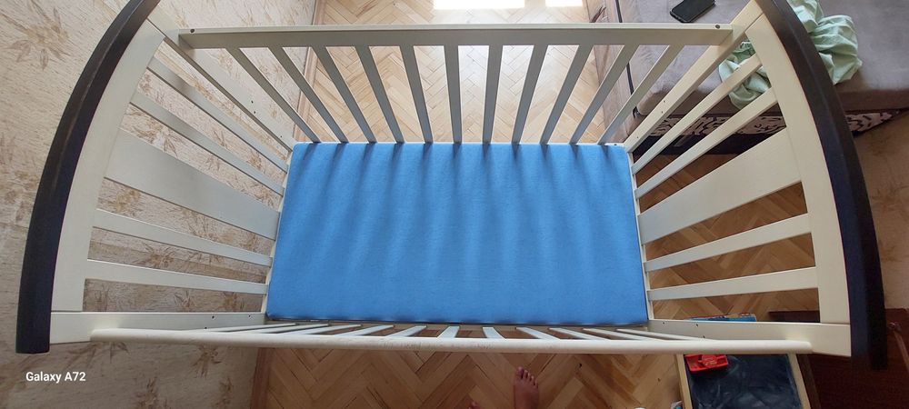 Дитяче ліжечко Veres + ортопедичний матрац