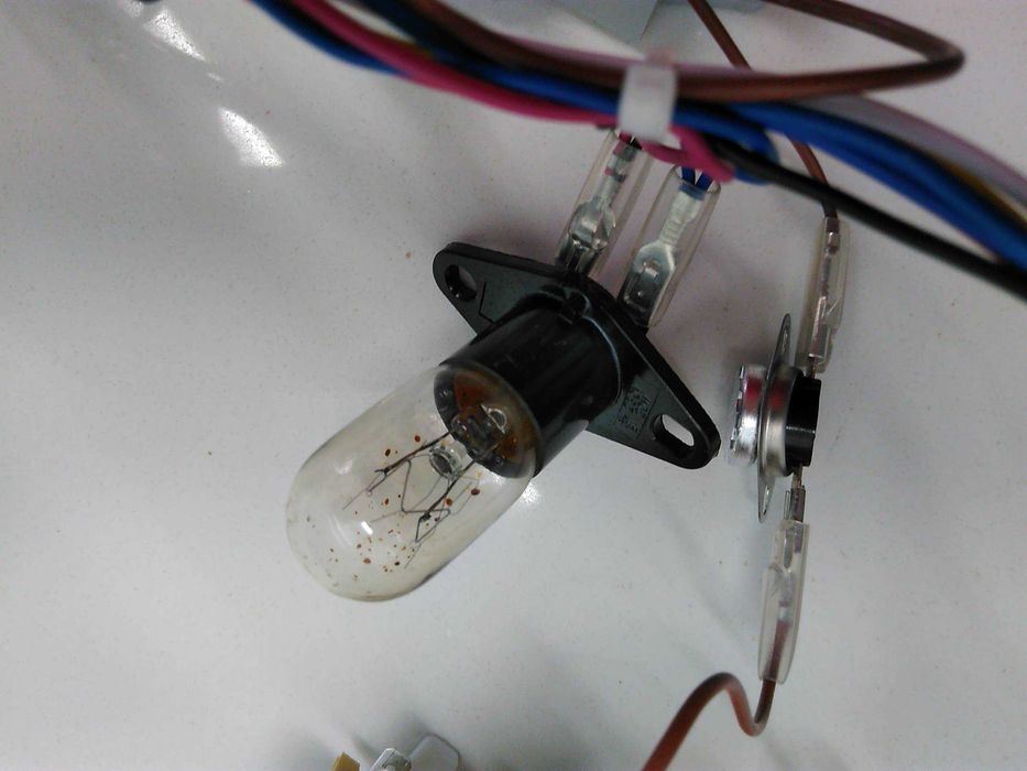 Ventilador Microondas e termostato e suporte lâmpada