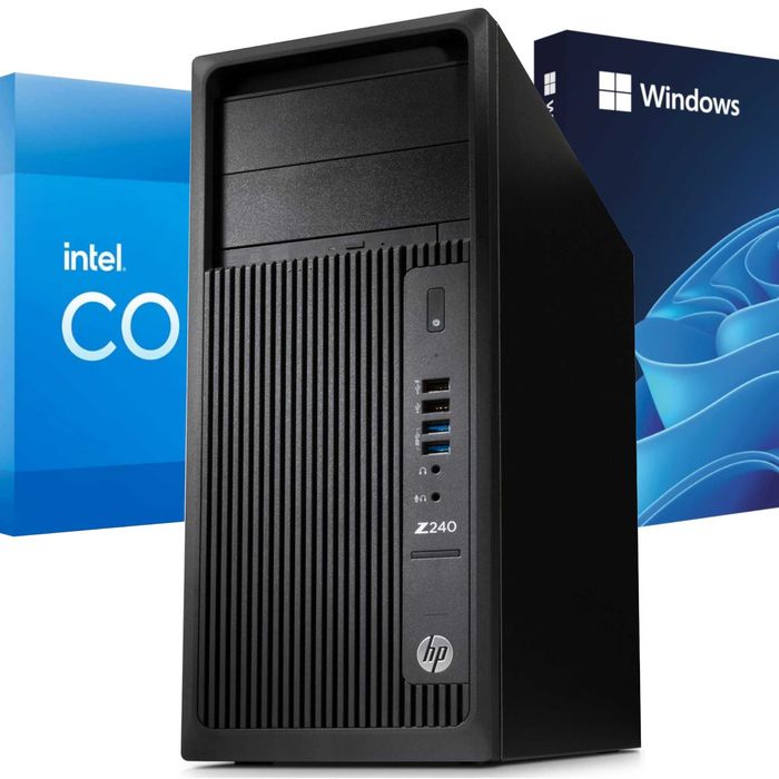 PROFESJONALISTA! HP Z240 | i5-6500 | 8GB DDR4 | SSD 256GB | Windows 11