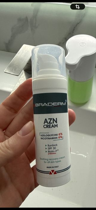 Сонцезахисний крем BRADERM AZN Cream