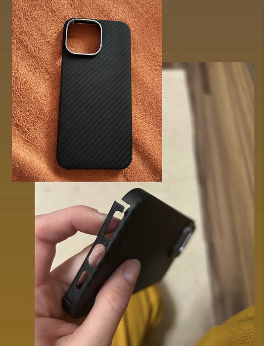 Чехлы карбон на iPhone 17 pro Max  16 pro Max