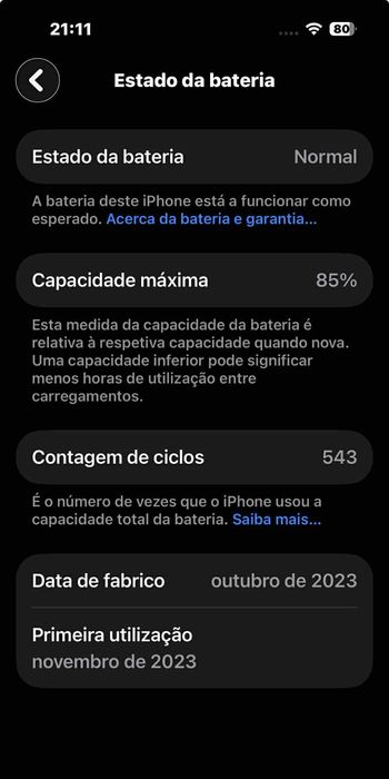 iPhone 15Pro 128Gb Bleu Titanium