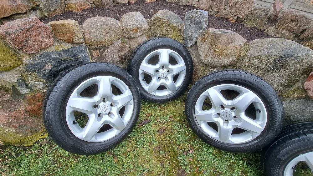 Koła Letnie 16 5x110 ET 39 6,5J Vectra C Astra H Zafira A B