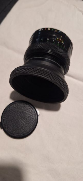 Objetiva máquina fotográfica