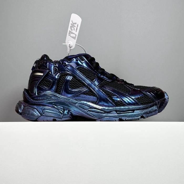 Нові Кросівки Balenciaga Runner Iridescent Sneaker in blue /size 42,43,44,45/Преміум якість!