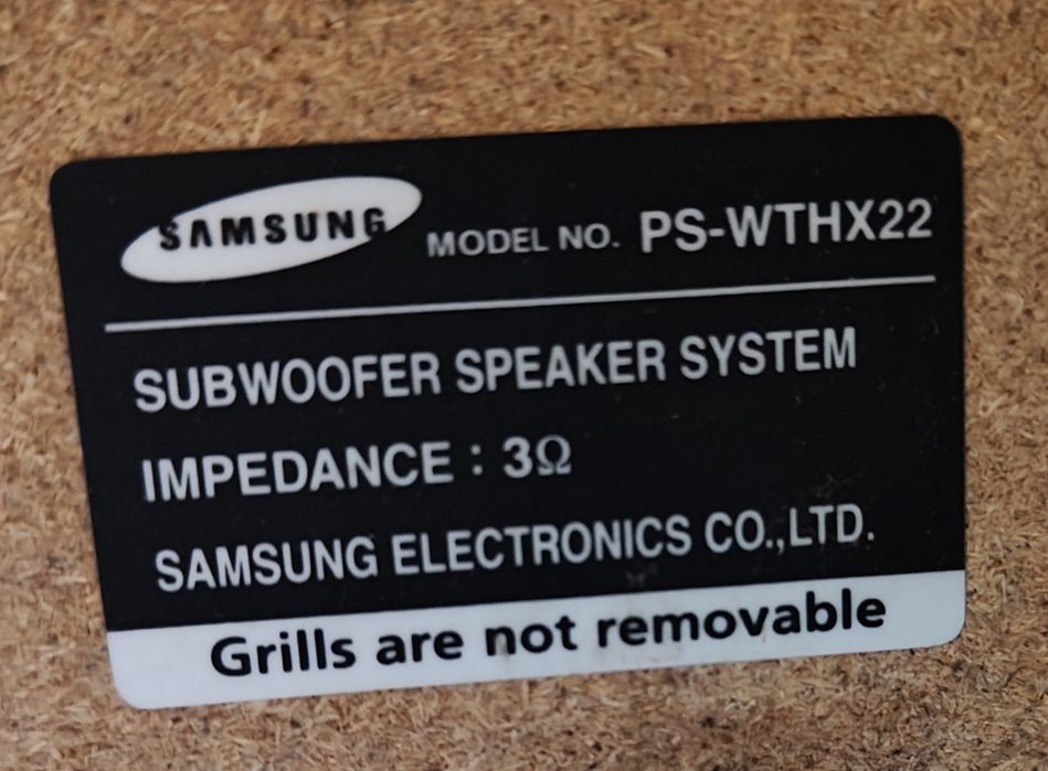 Głosniki Samsung HT-TX35