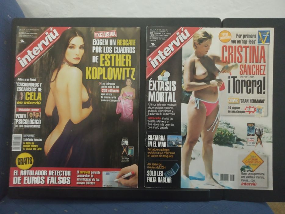 Lote de 16 Revistas INTERVIÚ
