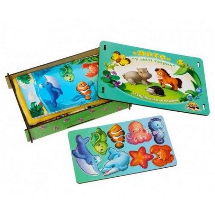 лото тваринки іграшка розвиваюча