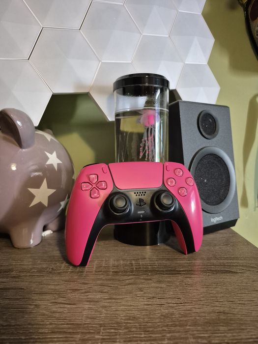 Oryginalny pad kontroler Dualsense do PlayStation 5 Ps5. Pink różowy