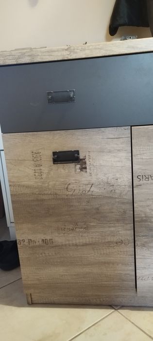 Komoda młodzieżowa plus regał