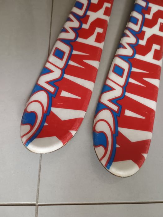 Komplet - Narty dzieciece Salomon L120, Buty Lange 25