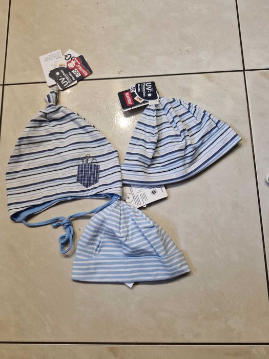 Czapeczki dla chłopca BROEL różne