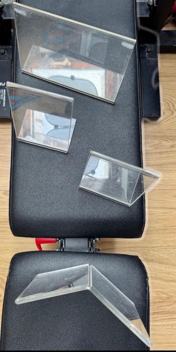 Conjunto de porta fotos em acrilico