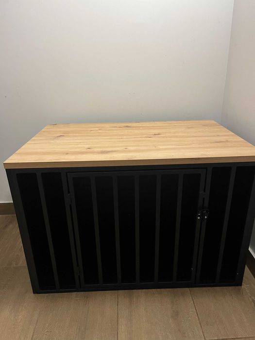 Klatka kennelowa dla psa - mebel 90x60x60