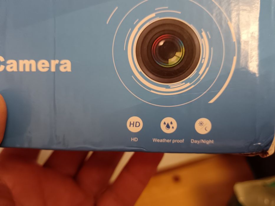 3 câmaras de vigilância HD exterior