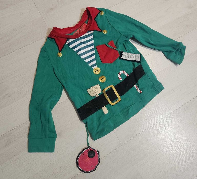 strój krasnoludek skrzat krasnoludka elf krasnal kostium nr 1401